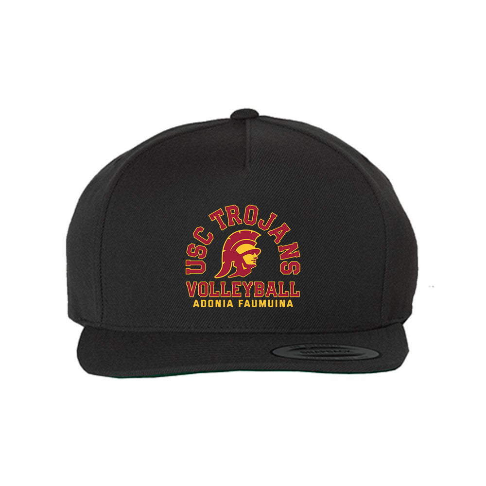 USC - NCAA Women's Volleyball : Adonia Faumuina - Snapback Cap