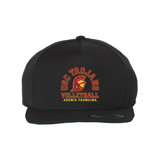 USC - NCAA Women's Volleyball : Adonia Faumuina - Snapback Cap