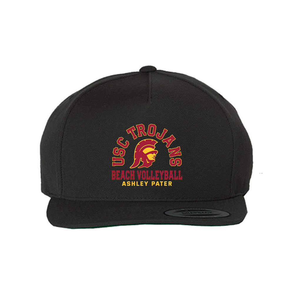 USC - NCAA Beach Volleyball : Ashley Pater - Snapback Cap