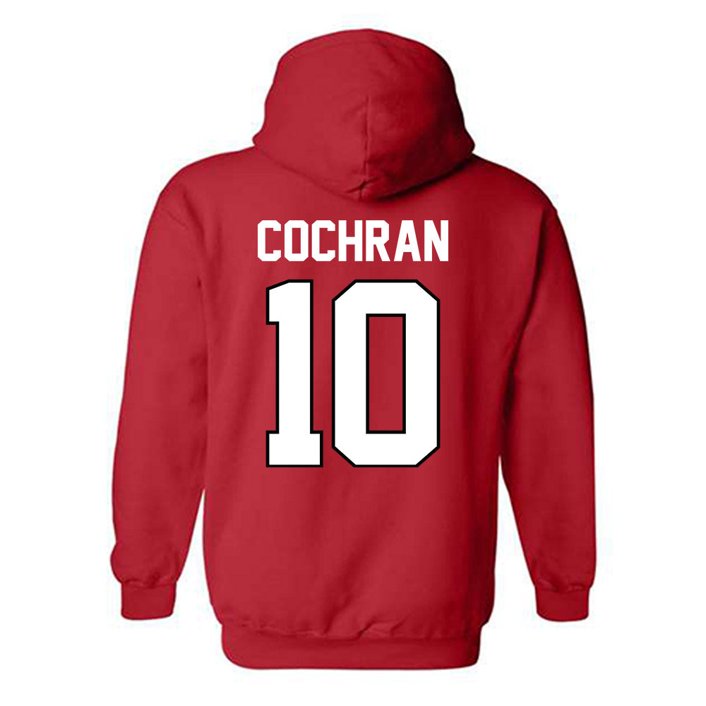 Texas Tech - NCAA Women's Volleyball : Katelyn Cochran - Hooded Sweatshirt Classic Shersey