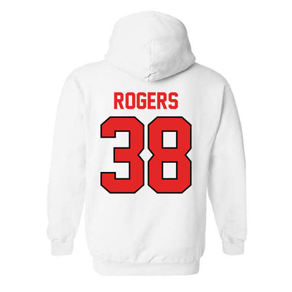 Texas Tech - NCAA Baseball : Jacob Rogers - Hooded Sweatshirt Classic Shersey