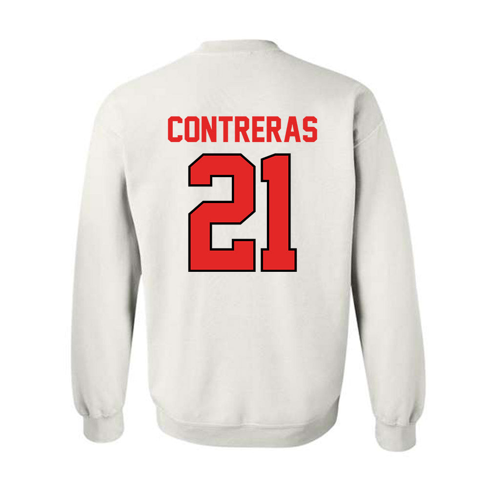 Texas Tech - NCAA Women's Volleyball : Emily Contreras - Crewneck Sweatshirt Classic Shersey