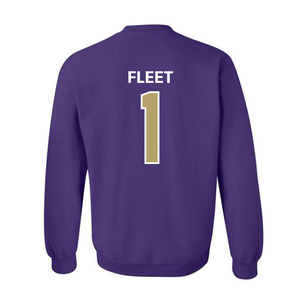 JMU - NCAA Softball : Kirsten Fleet - Crewneck Sweatshirt Classic Shersey