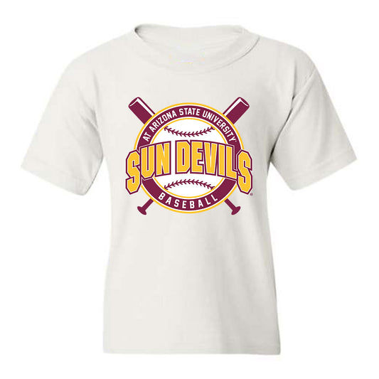 Arizona State - NCAA Baseball : Cole Carlon - Youth T-Shirt Sports Shersey
