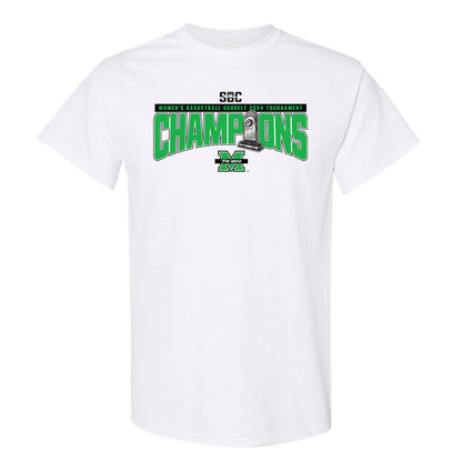 Marshall - NCAA Women's Basketball : 2024 Sunbelt Tournament Champions - T-Shirt Roster Shirt