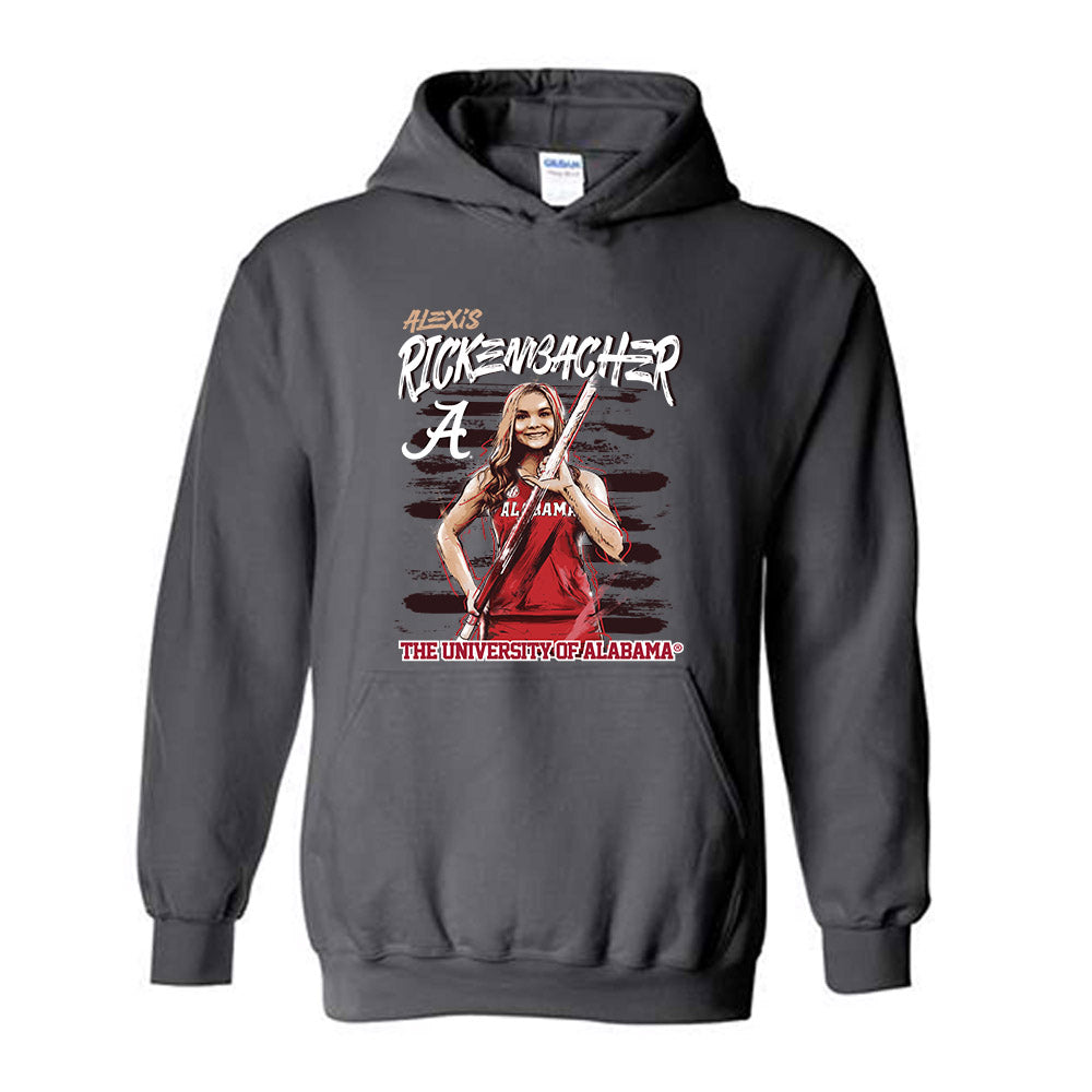 Alabama - NCAA Women's Track & Field : Alexis Rickenbacher Hooded Sweatshirt