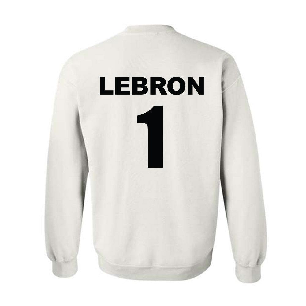 Alabama - NCAA Baseball : Justin Lebron - Crewneck Sweatshirt Sports Shersey