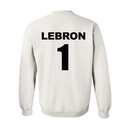 Alabama - NCAA Baseball : Justin Lebron - Crewneck Sweatshirt Sports Shersey