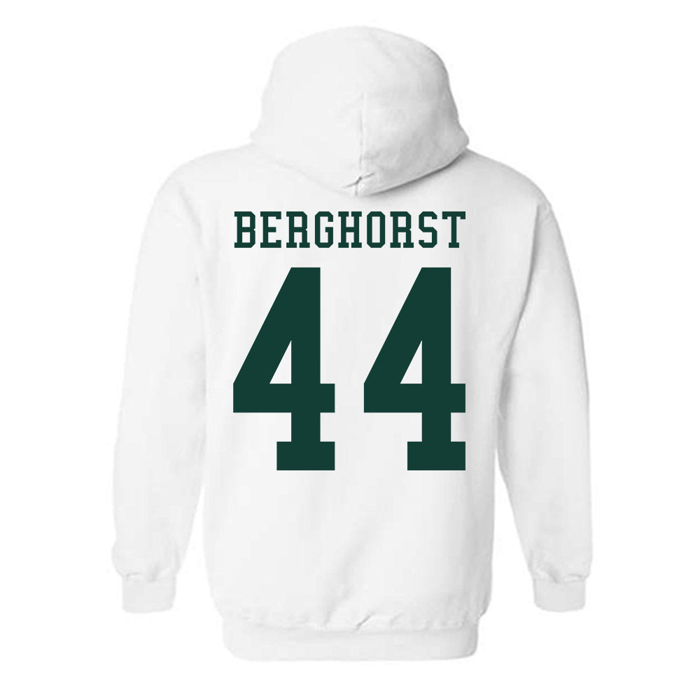 Michigan State - NCAA Baseball : Dillon Kark - Hooded Sweatshirt Sports Shersey