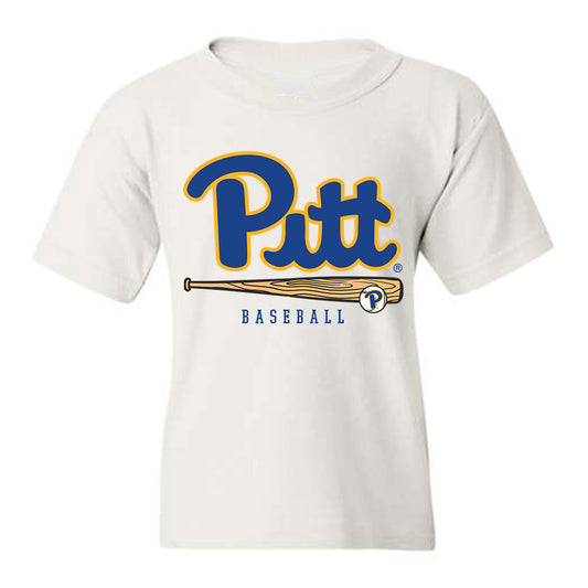 Pittsburgh - NCAA Baseball : Justin Fogel - Youth T-Shirt Sports Shersey