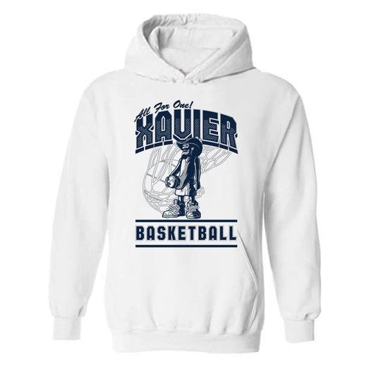 Xavier - NCAA Women's Basketball : Aby Shubert - Hooded Sweatshirt Sports Shersey