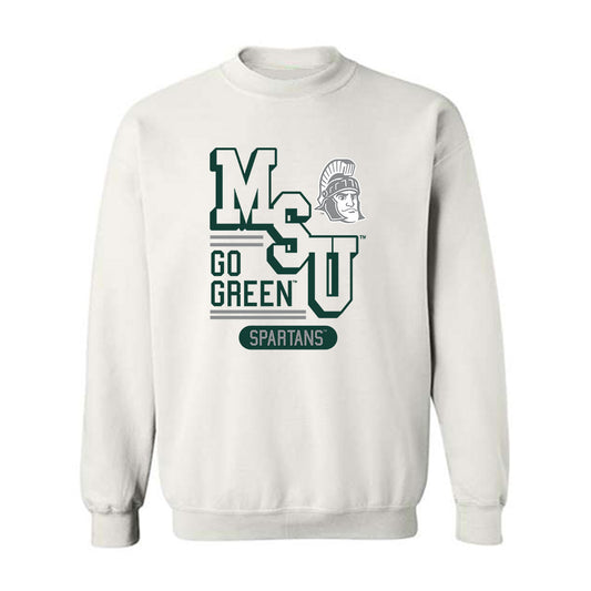 Michigan State - NCAA Football : Jack Yanachik - Crewneck Sweatshirt Hail Mary