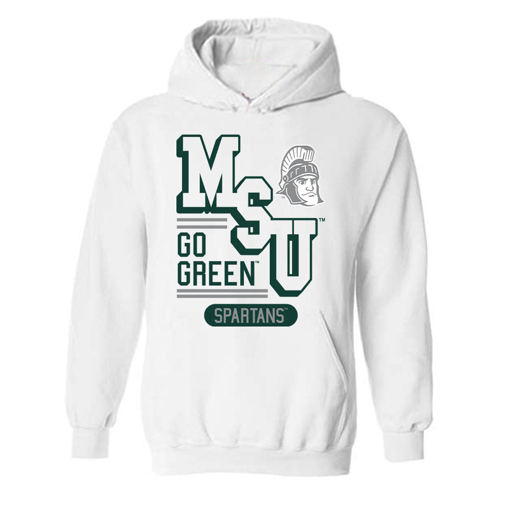 Michigan State - NCAA Football : Jackson Morse Hail Mary Hooded Sweatshirt