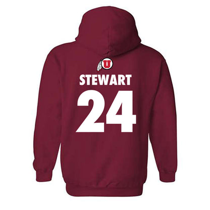 Utah - NCAA Football : Darrien Stewart - Hail Mary Hooded Sweatshirt