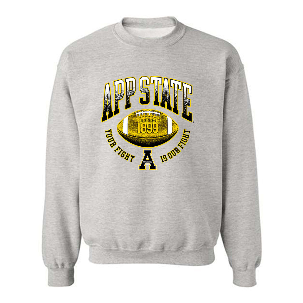 App State - NCAA Football : LukeLair - Crewneck Sweatshirt Sports Shersey