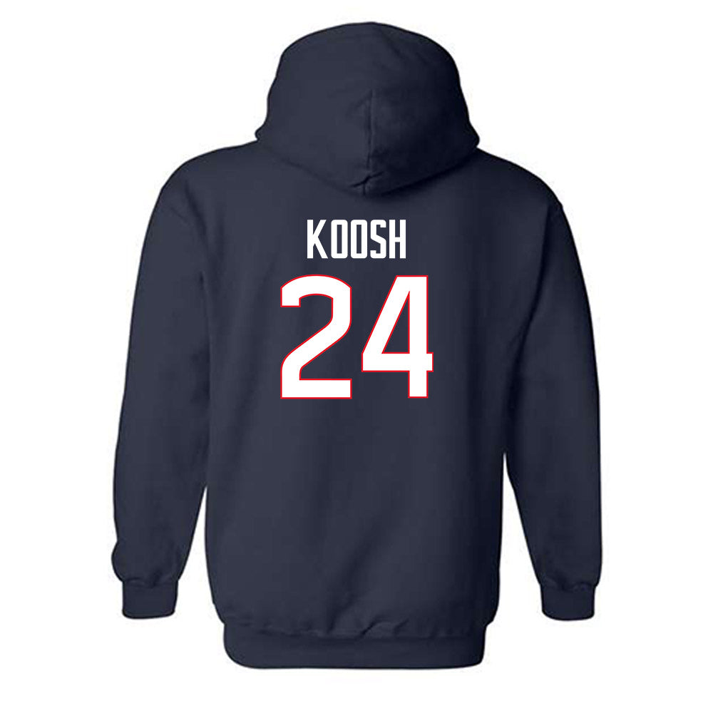 UConn - NCAA Softball : Sydnee Koosh - Hooded Sweatshirt Classic Shersey