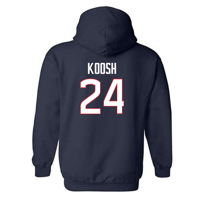 UConn - NCAA Softball : Sydnee Koosh - Hooded Sweatshirt Classic Shersey