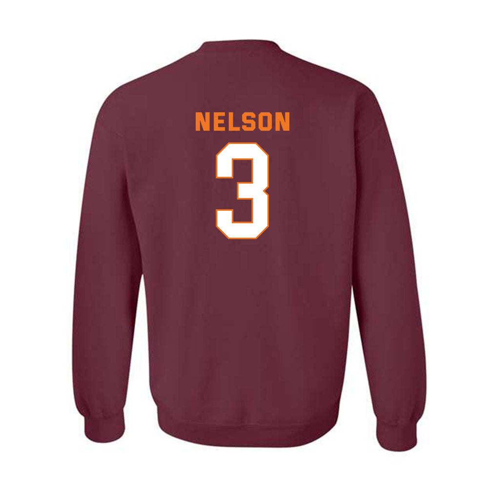 Virginia Tech - NCAA Women's Basketball : Mackenzie Nelson - Crewneck Sweatshirt Sports Shersey