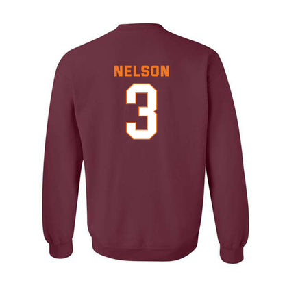 Virginia Tech - NCAA Women's Basketball : Mackenzie Nelson - Crewneck Sweatshirt Sports Shersey