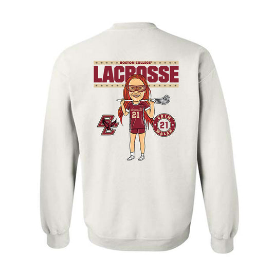 Boston College - NCAA Women's Lacrosse : Erin Walsh On the Field Sweatshirt