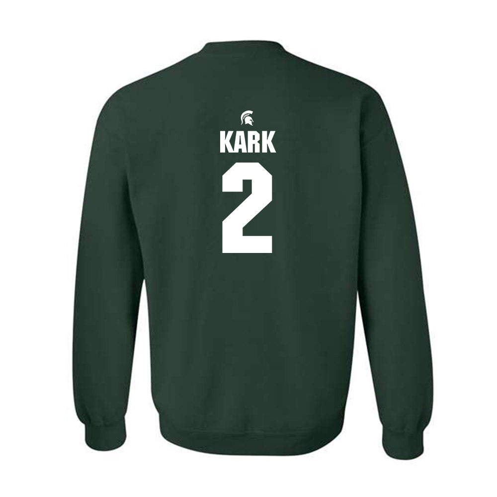 Michigan State - NCAA Baseball : Dillon Kark - Crewneck Sweatshirt Classic Shersey