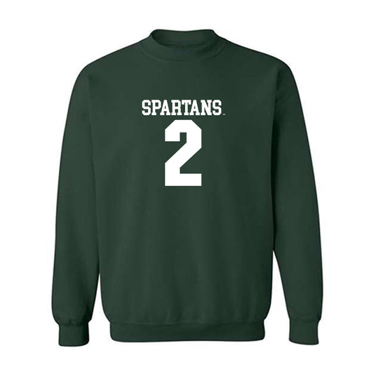 Michigan State - NCAA Baseball : Dillon Kark - Crewneck Sweatshirt Classic Shersey