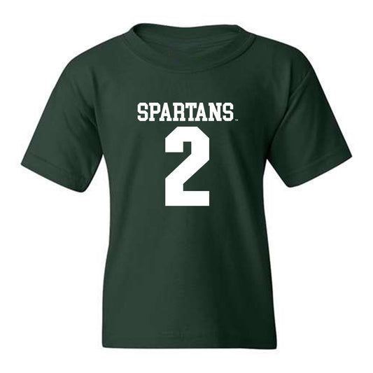 Michigan State - NCAA Baseball : Dillon Kark - Youth T-Shirt Classic Shersey