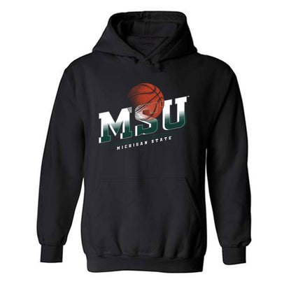 Michigan State - NCAA Men's Basketball : Carson Cooper - Hooded Sweatshirt Sports Shersey