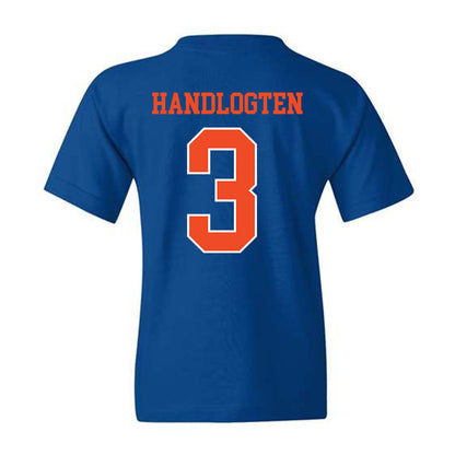 Florida - NCAA Men's Basketball : Micah Handlogten - Youth T-Shirt Sports Shersey