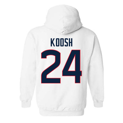 UConn - NCAA Softball : Sydnee Koosh - Hooded Sweatshirt Sports Shersey