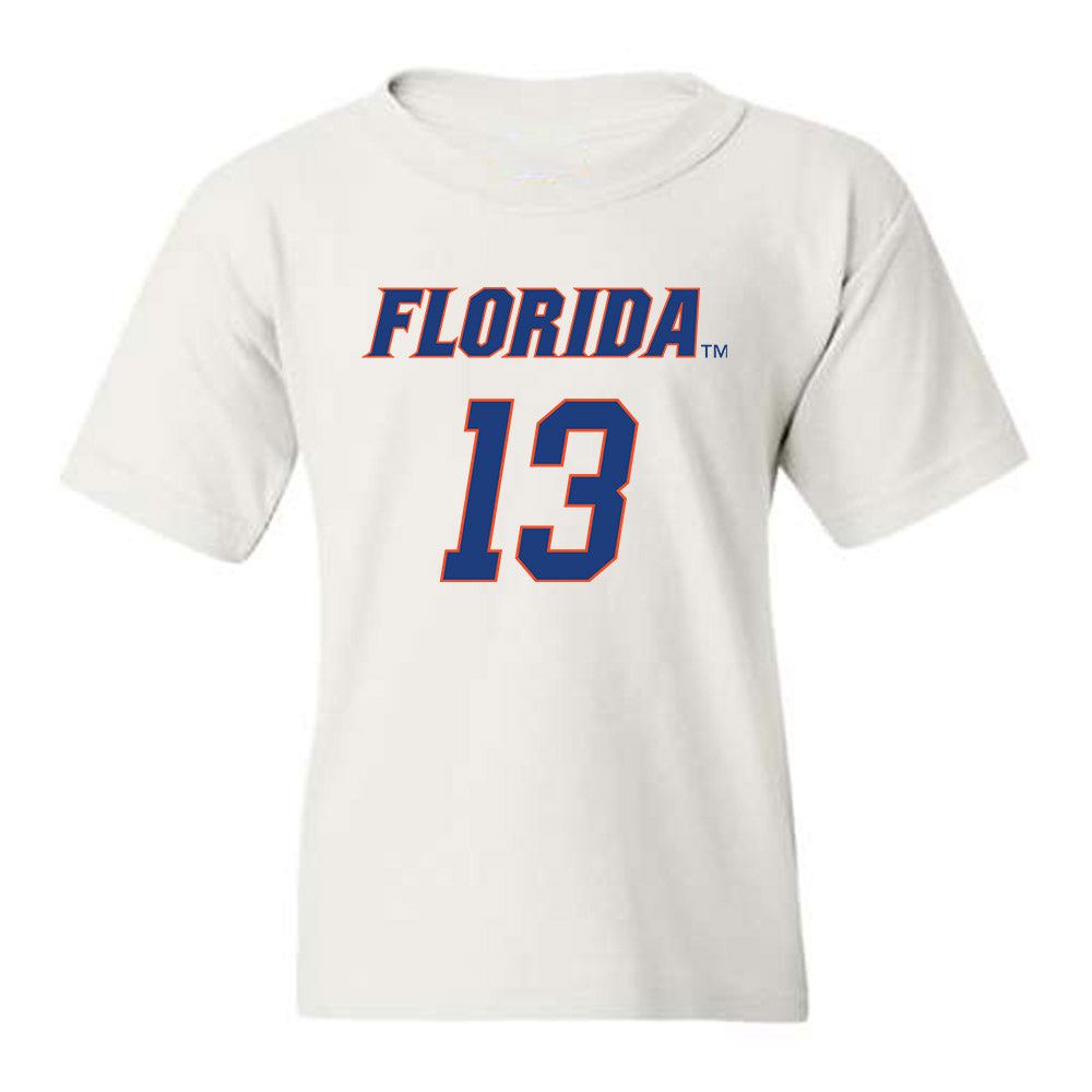 Florida - NCAA Women's Basketball : Laila Reynolds - Youth T-Shirt Classic Shersey