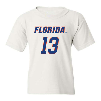 Florida - NCAA Women's Basketball : Laila Reynolds - Youth T-Shirt Classic Shersey