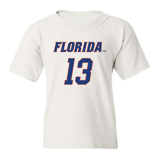 Florida - NCAA Women's Basketball : Laila Reynolds - Youth T-Shirt Classic Shersey
