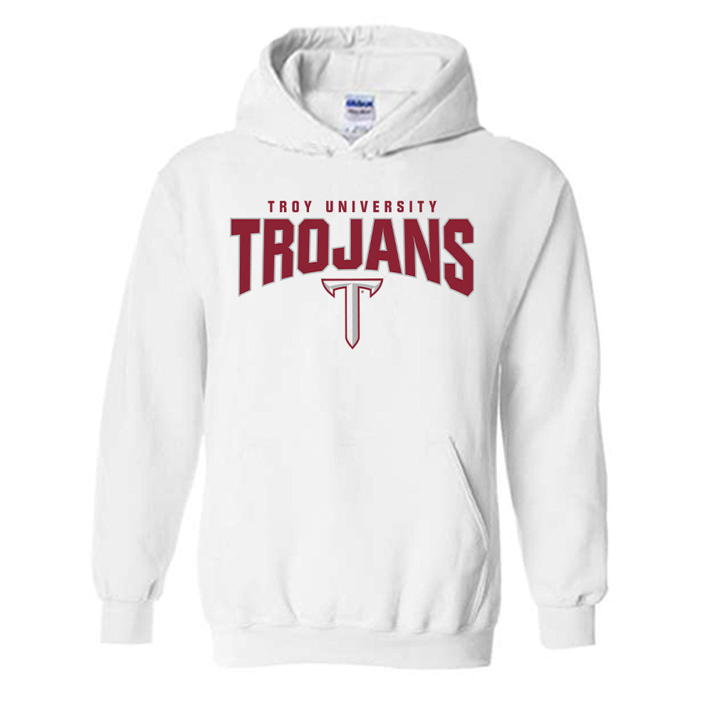 Troy - NCAA Football : Deyunkrea Lewis Hooded Sweatshirt
