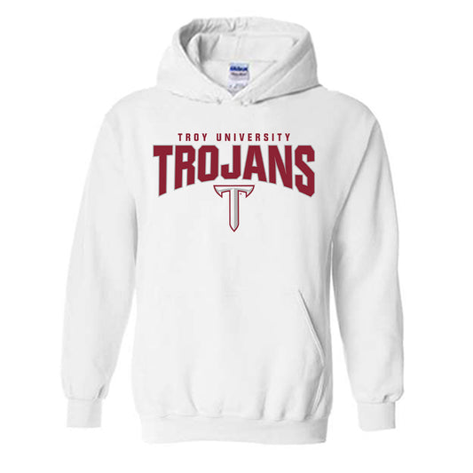 Troy - NCAA Football : Deyunkrea Lewis Hooded Sweatshirt