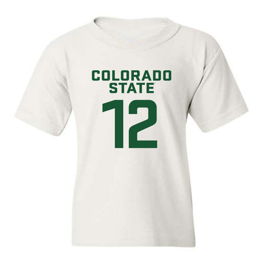 Colorado State - NCAA Men's Basketball : Patrick Cartier - Youth T-Shirt Classic Shersey