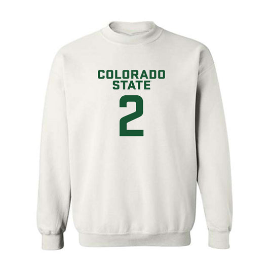 Colorado State - NCAA Men's Basketball : Taviontae Jackson - Crewneck Sweatshirt Classic Shersey