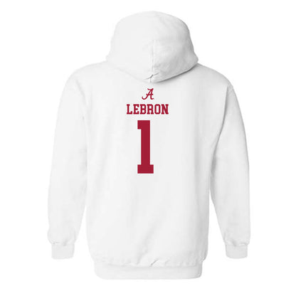 Alabama - NCAA Baseball : Justin Lebron - Hooded Sweatshirt Classic Shersey
