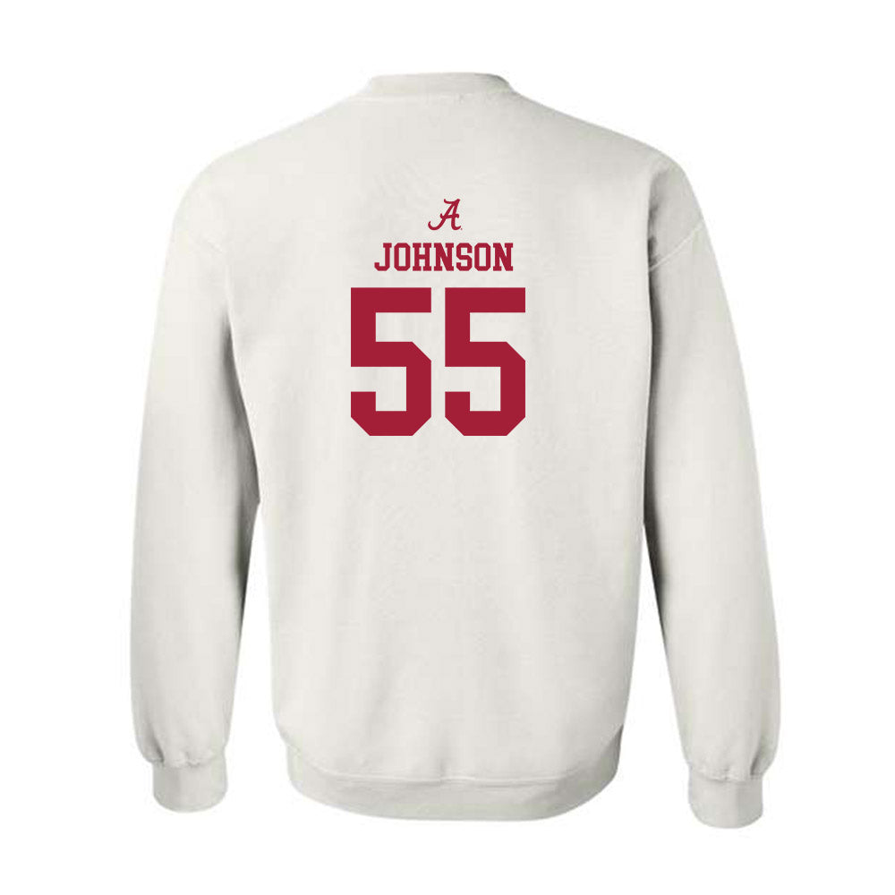 Alabama - NCAA Softball : Alea Johnson - Crewneck Sweatshirt Classic Shersey