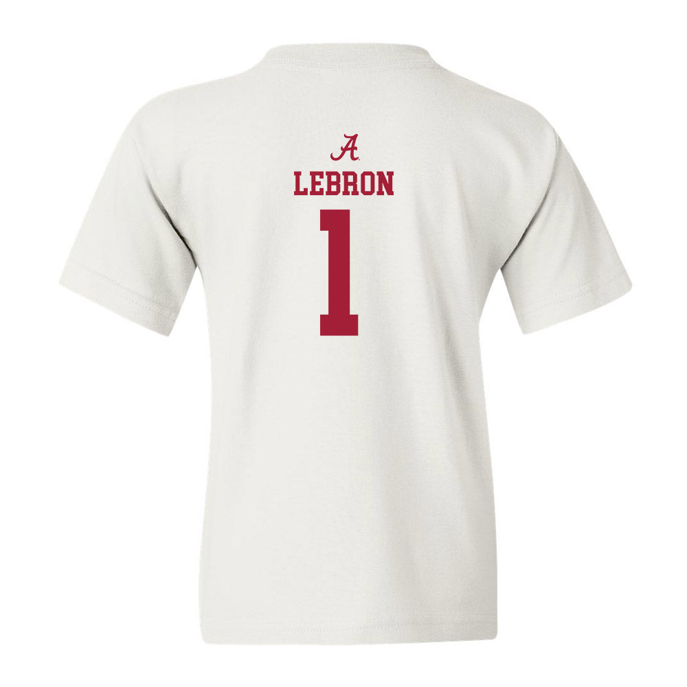 Alabama - NCAA Baseball : Justin Lebron - Youth T-Shirt Classic Shersey