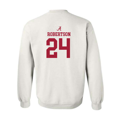 Alabama - NCAA Baseball : Tate Robertson - Crewneck Sweatshirt Classic Shersey