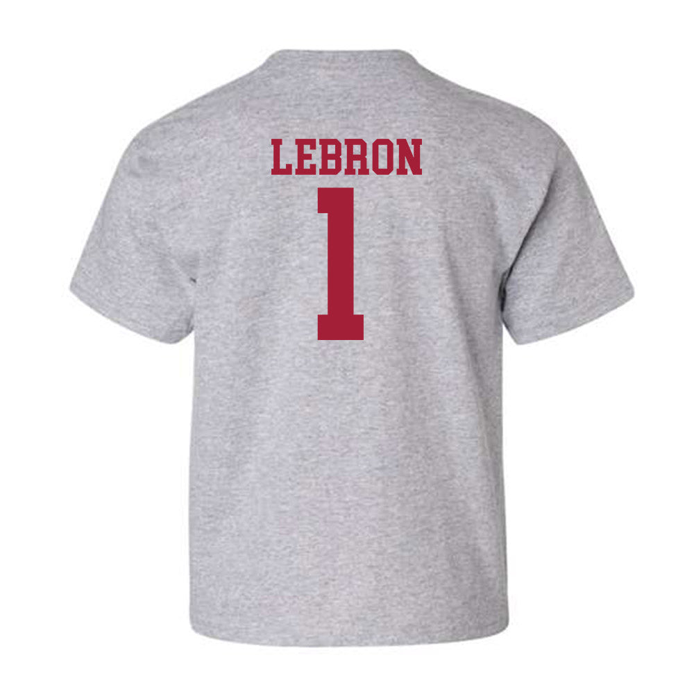 Alabama - NCAA Baseball : Justin Lebron - Youth T-Shirt Classic Shersey