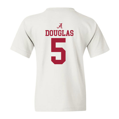 Alabama - NCAA Women's Basketball : Reychel Douglas - Youth T-Shirt Sports Shersey