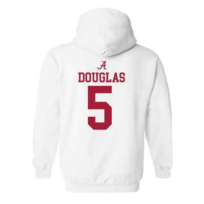 Alabama - NCAA Women's Basketball : Reychel Douglas - Hooded Sweatshirt Sports Shersey