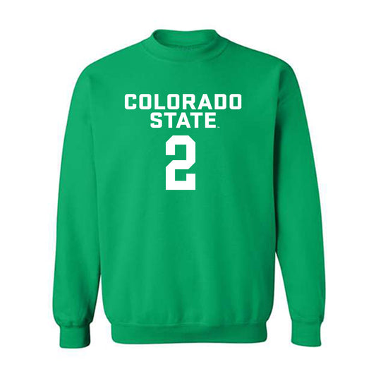 Colorado State - NCAA Men's Basketball : Taviontae Jackson - Crewneck Sweatshirt Classic Shersey