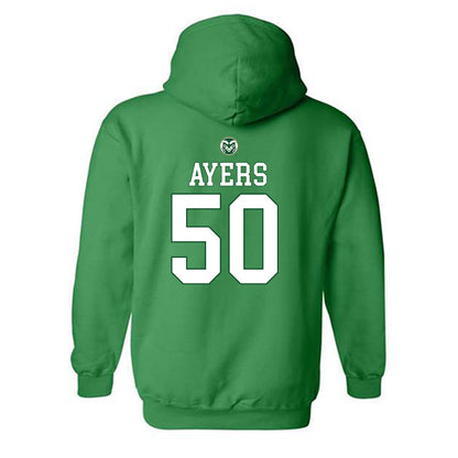 Colorado State - NCAA Football : Josh Ayers - Hooded Sweatshirt