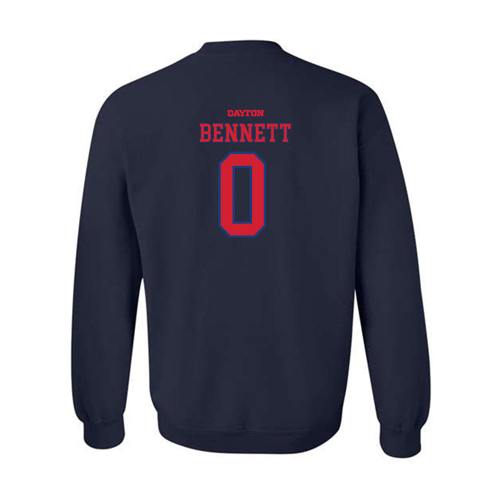 Dayton - NCAA Mens Basketball : JavonBennett - Crewneck Sweatshirt Classic Shersey