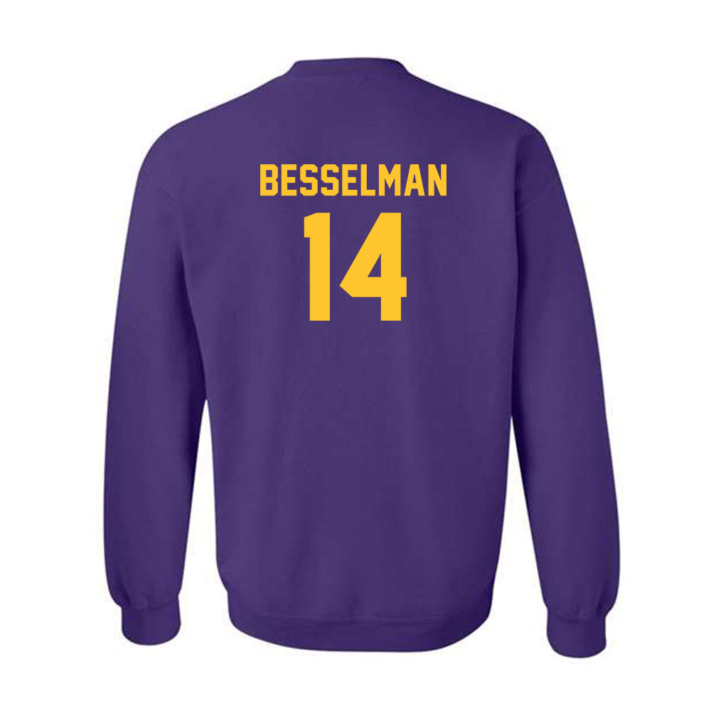LSU - NCAA Women's Basketball : Izzy Besselman - Crewneck Sweatshirt Classic Shersey