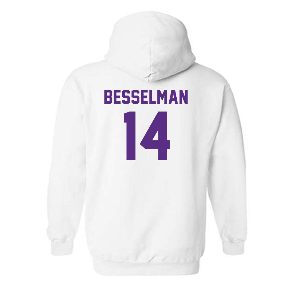 LSU - NCAA Women's Basketball : Izzy Besselman - Hooded Sweatshirt Classic Shersey