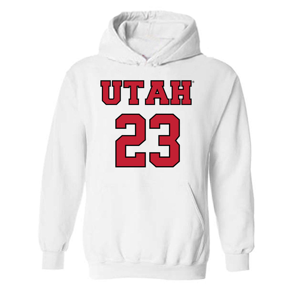 Utah - NCAA Women's Basketball : Maty Wilke - Hooded Sweatshirt Classic Shersey